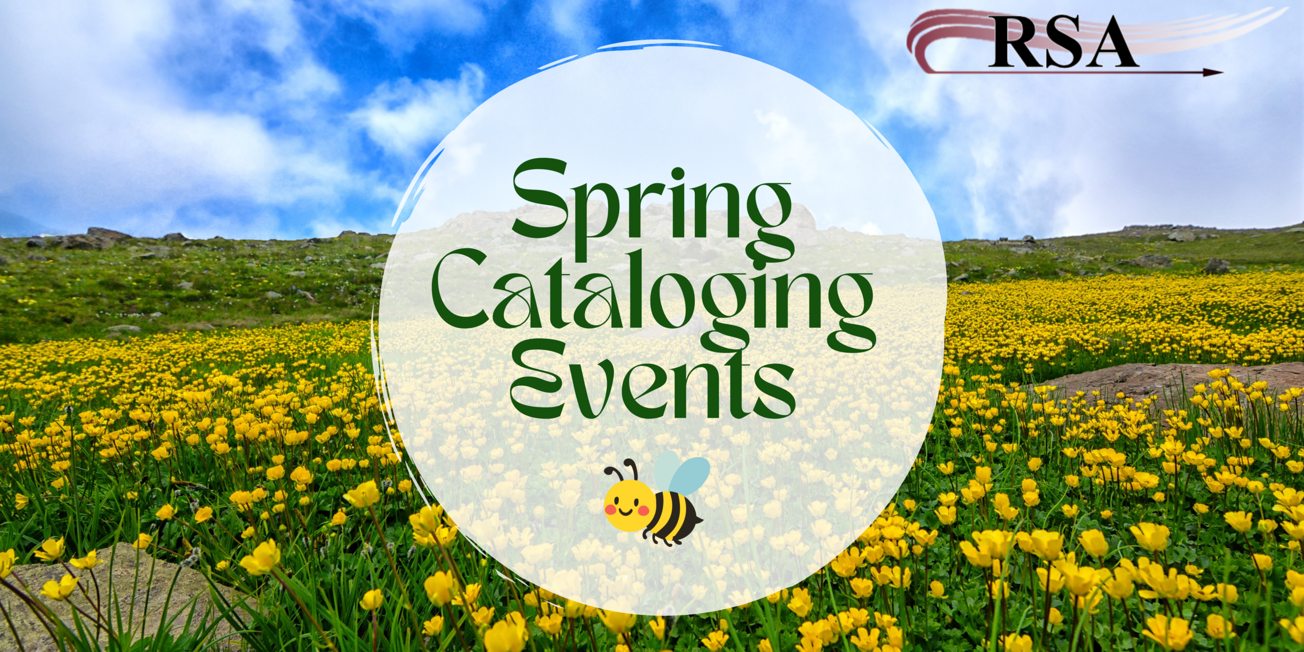 Banner: Spring Cataloging Events